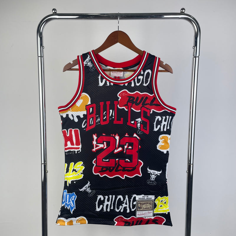 Regata Chicago Bulls Slap Sticker Michael Jordan 1997/98 - Hardwood Classics