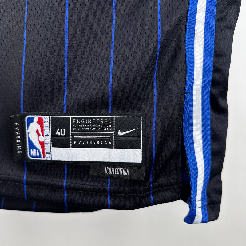 Regata Orlando Magic Preta Swingman 2021/22 - Icon Edition