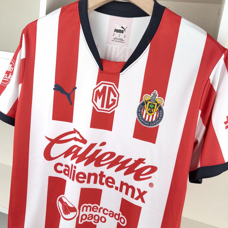 Camisa 1 Chivas de Guadalajara 24/25 Torcedor - Masculina