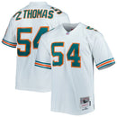 Camisa Zach Thomas Miami Dolphins Mitchell & Ness Legacy Replica - Branca