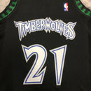 Regata Minnesota Timberwolves Kevin Garnett Preta 1997/98 - Hardwood Classics