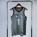 Regata Brooklyn Nets Cinza Swingman - Statement Edition