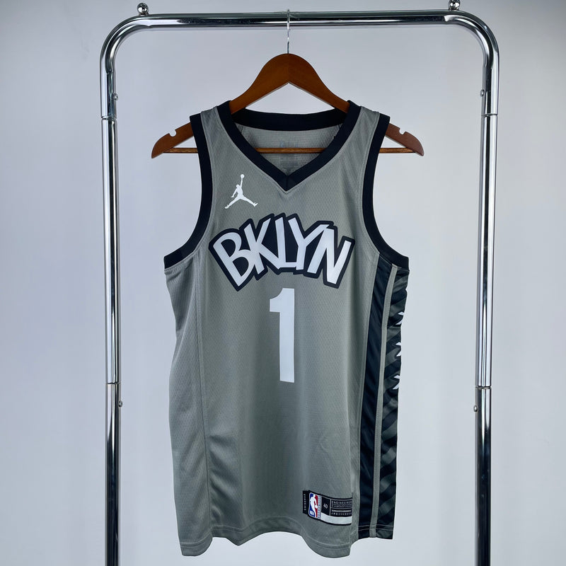 Regata Brooklyn Nets Cinza Swingman - Statement Edition