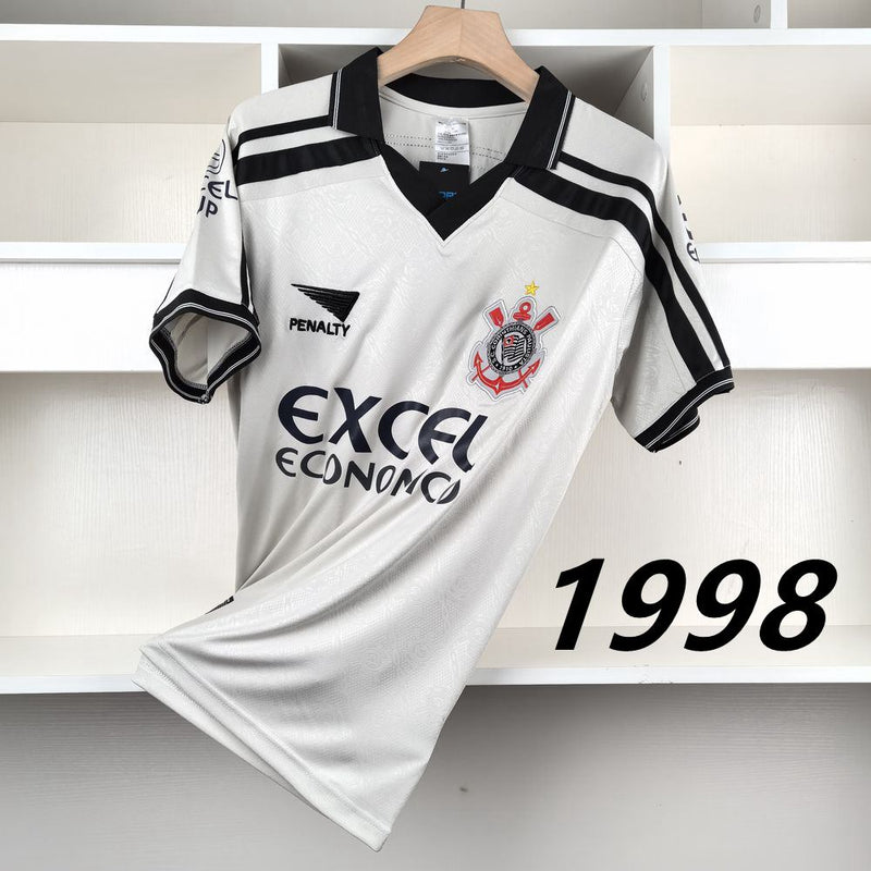 Camisa 1 Corinthians Retrô 1998 - Masculina
