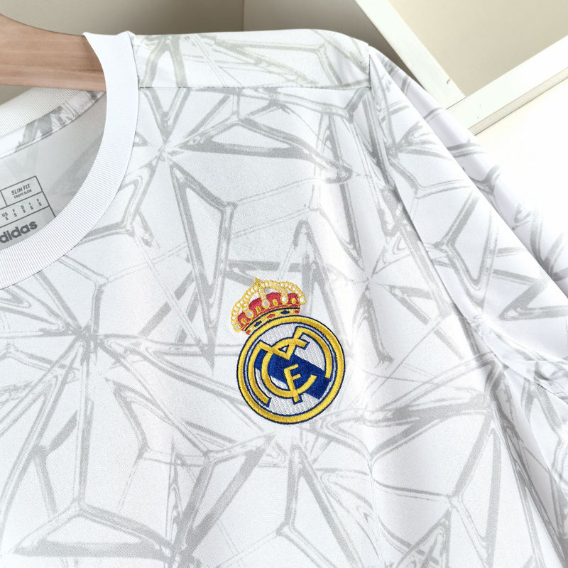 Camisa Pré-Jogo Real Madrid 24/25 Torcedor - Masculina