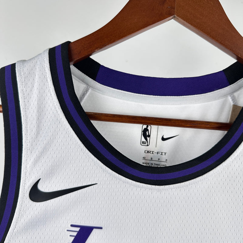 Regata Los Angeles Lakers Branca Swingman 2022/23 - City Edition