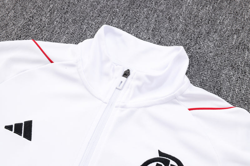 Agasalho Treino Flamengo Branco 2023/24 - Masculino