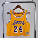 Cropped Feminino Los Angeles Lakers - Kobe Bryant 24