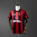 Camisa 1 AC Milan Retrô 1998/99 - Masculina