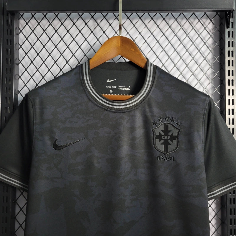 Camisa Brasil Edição Especial All Black 2022 Torcedor - Masculina