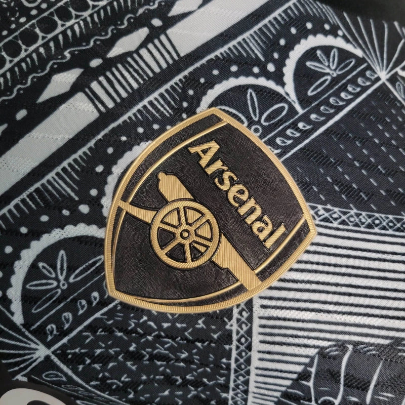 Camisa Pré-Jogo Arsenal Ian Wright 2024/25 Jogador - Masculina