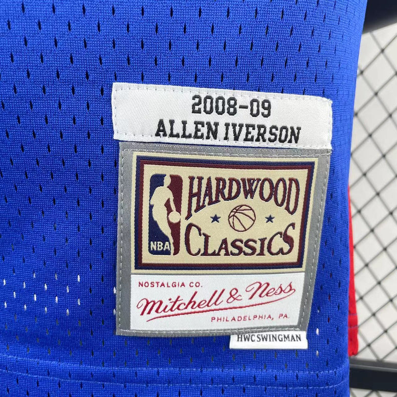 Regata Detroit Pistons Azul 2008/09 - Hardwood Classics