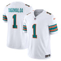 Camisa Miami Dolphins Alternate Vapor F.U.S.E. Limited - Aqua/Branco