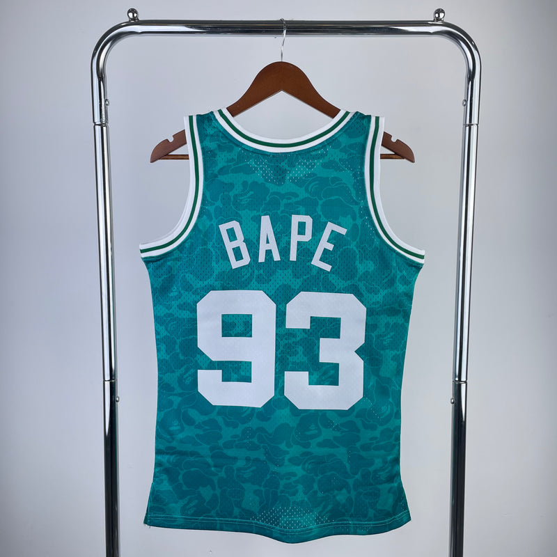 Regata BAPE x Mitchell & Ness Boston Celtics Verde ABC Basketball Swingman 1985/86 - Hardwood Classics