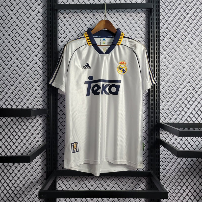 Camisa 1 Real Madrid Retrô 1988 - Masculina