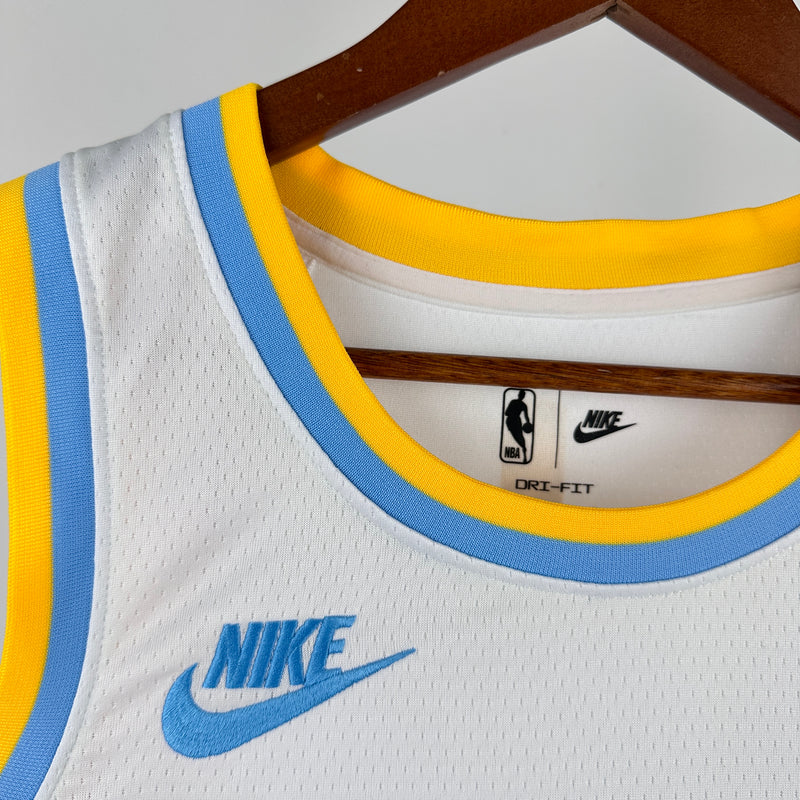 Regata Los Angeles Lakers Branca Swingman 2022/23 - Classic Edition