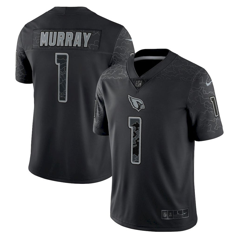 Camisa Arizona Cardinals Nike RFLCTV Limited - Preta