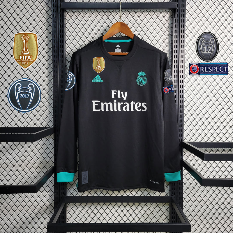 Camisa 2 Real Madrid Retrô 2017/18 - Masculina