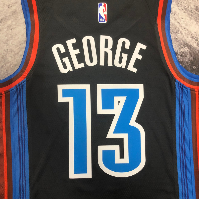 Regata Oklahoma City Thunder Cinza Swingman 2022/23 - City Edition