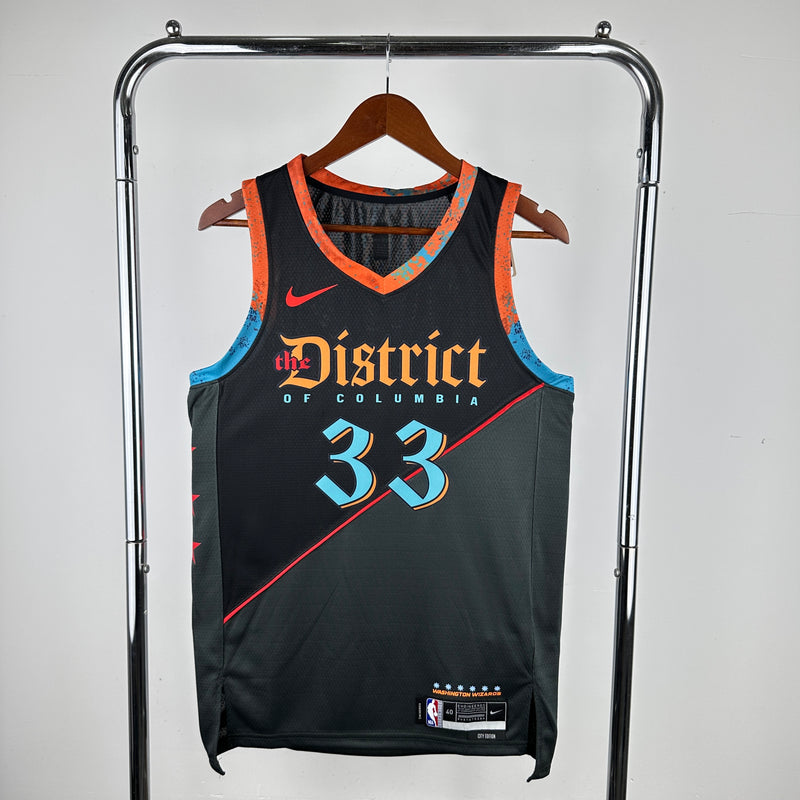 Regata Washington Wizards Preta Swingman 2023/24 - City Edition