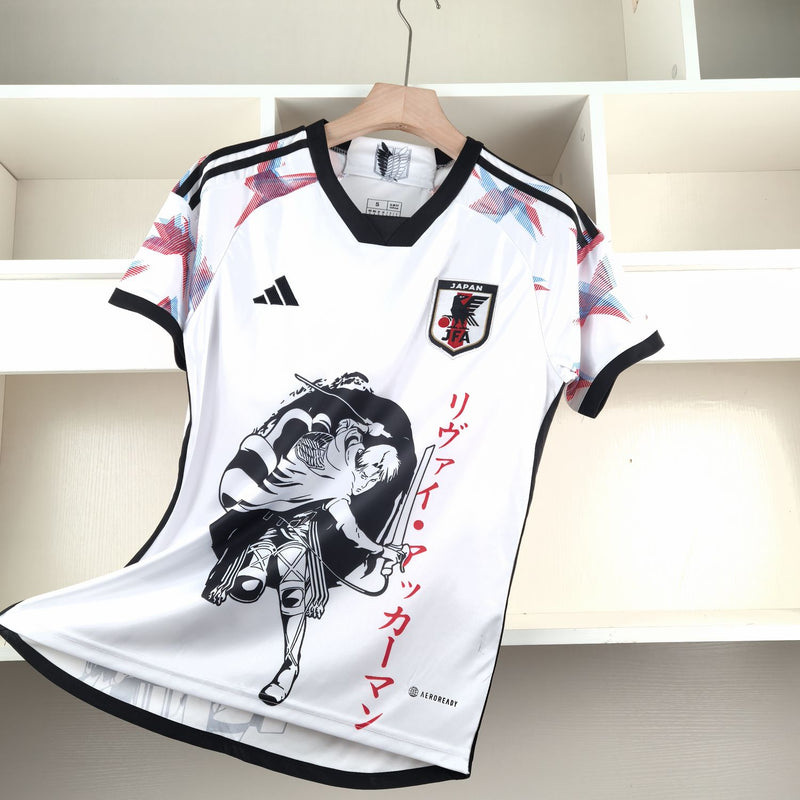 Camisa Especial Japão x Attack on Titan 2024 Torcedor - Masculina