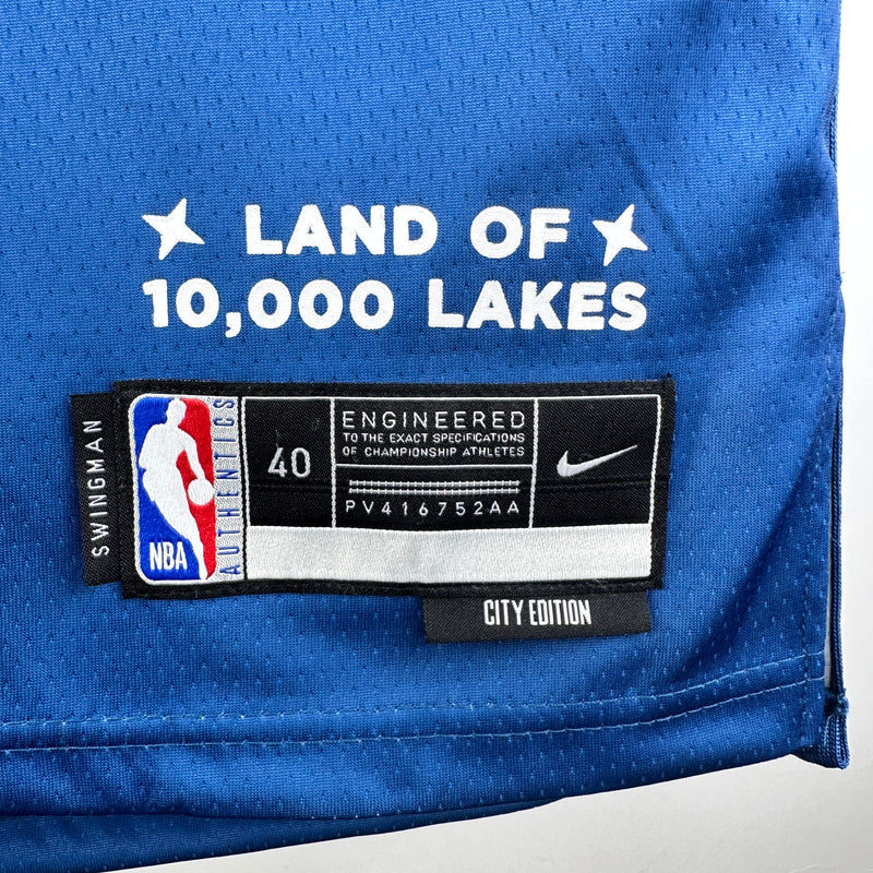 Regata Minnesota Timberwolves Azul Swingman 2023/24 - City Edition