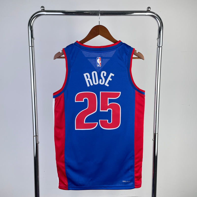 Regata Detroit Pistons Azul Swingman - Icon Edition