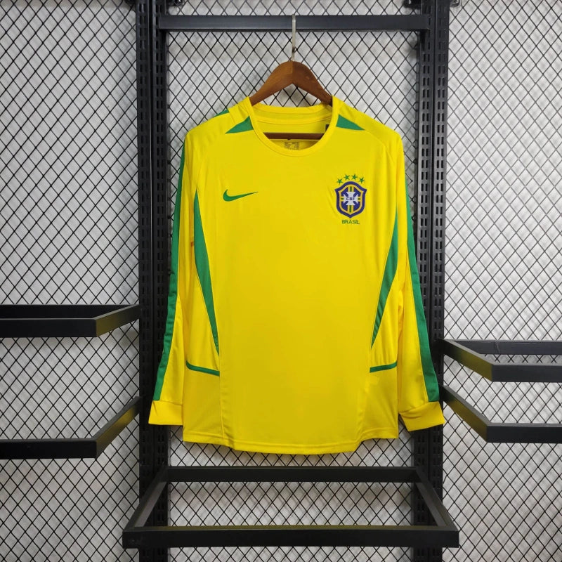 Camisa 1 Brasil Retrô 2002 - Masculina