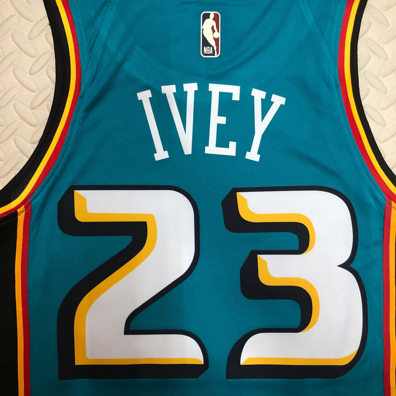 Regata Detroit Pistons Verde Swingman 2022/23 - Classic Edition
