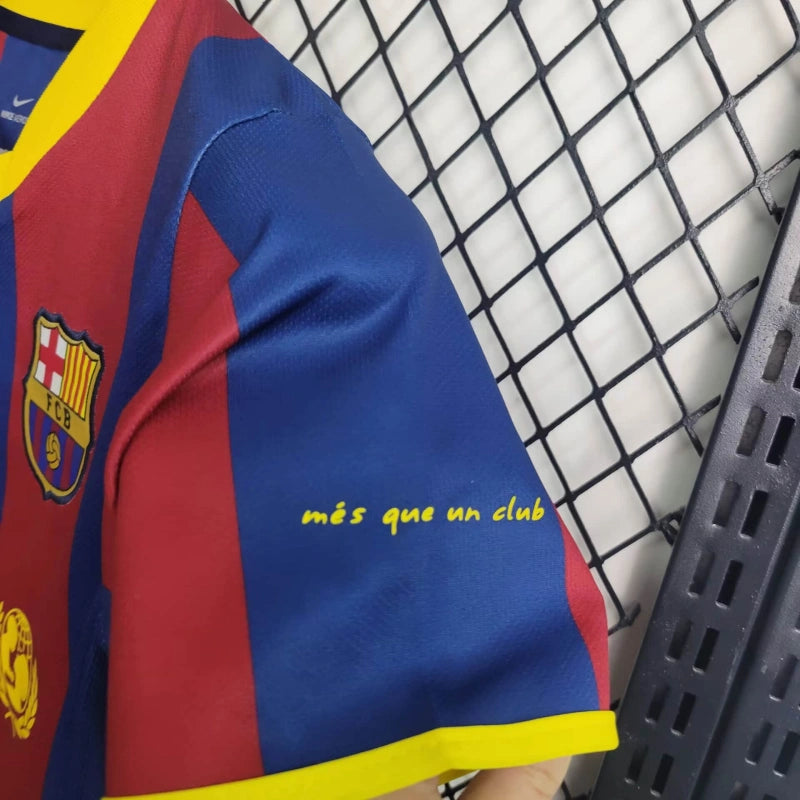Conjunto Infantil Barcelona Retrô 2010/11 - Unissex
