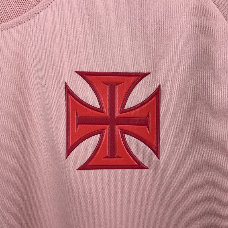 Camisa Vasco Supporter Element Rosa 2025 - Feminina
