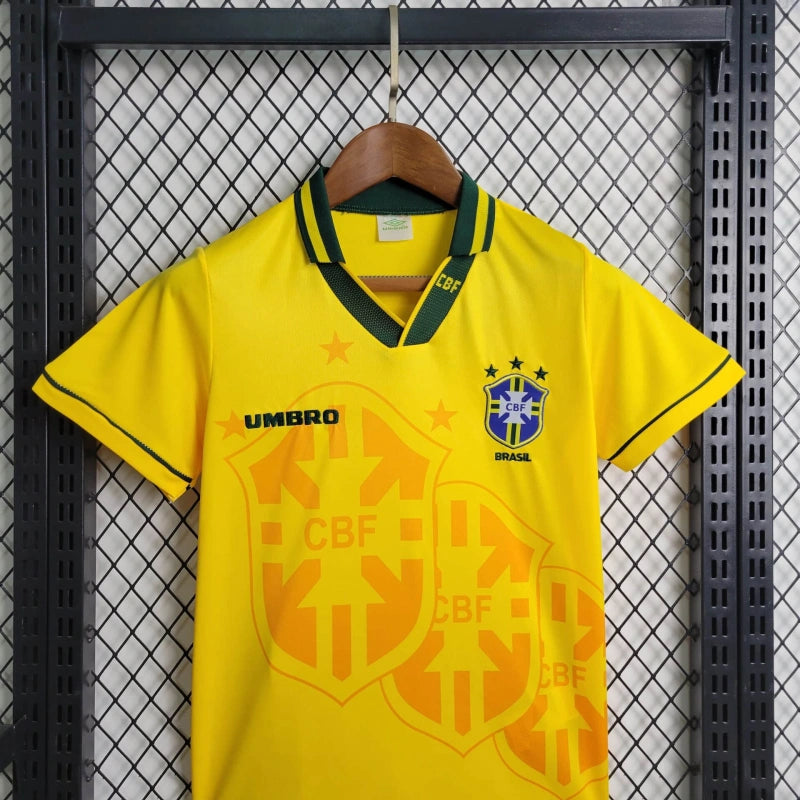Conjunto Infantil Brasil Retrô 1996 - Unissex