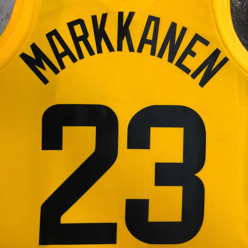 Regata Utah Jazz Amarela Swingman - Icon Edition