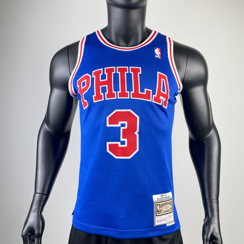 Regata Philadelphia 76ers Allen Iverson 1996/97 - Hardwood Classics