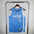 Regata Minnesota Timberwolves Azul Swingman 2019/20 - City Edition