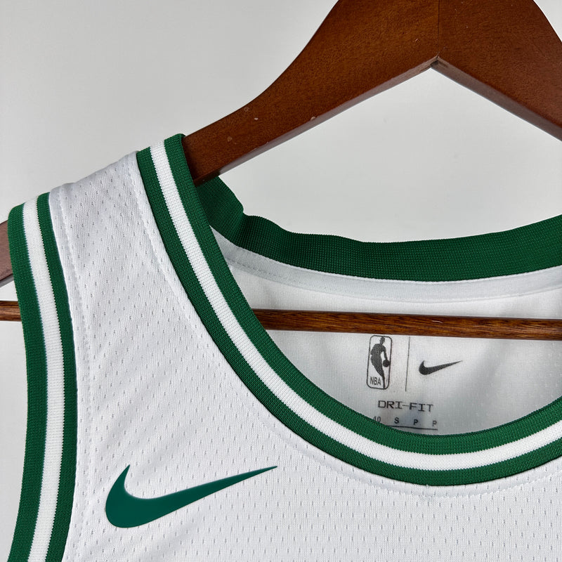 Regata Boston Celtics Branco Swingman - Association Edition