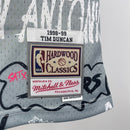Regata San Antonio Spurs Slap Sticker Cinza 1998/99 - Hardwood Classics