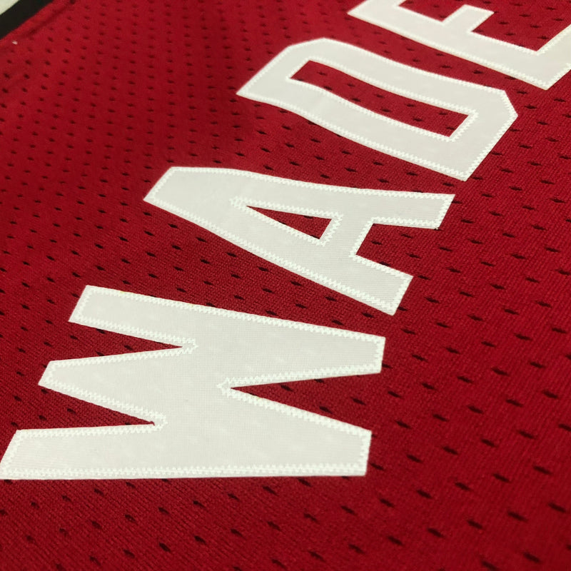 Regata Miami Heat Dwyane Wade Vermelha 2005/06 - Hardwood Classics