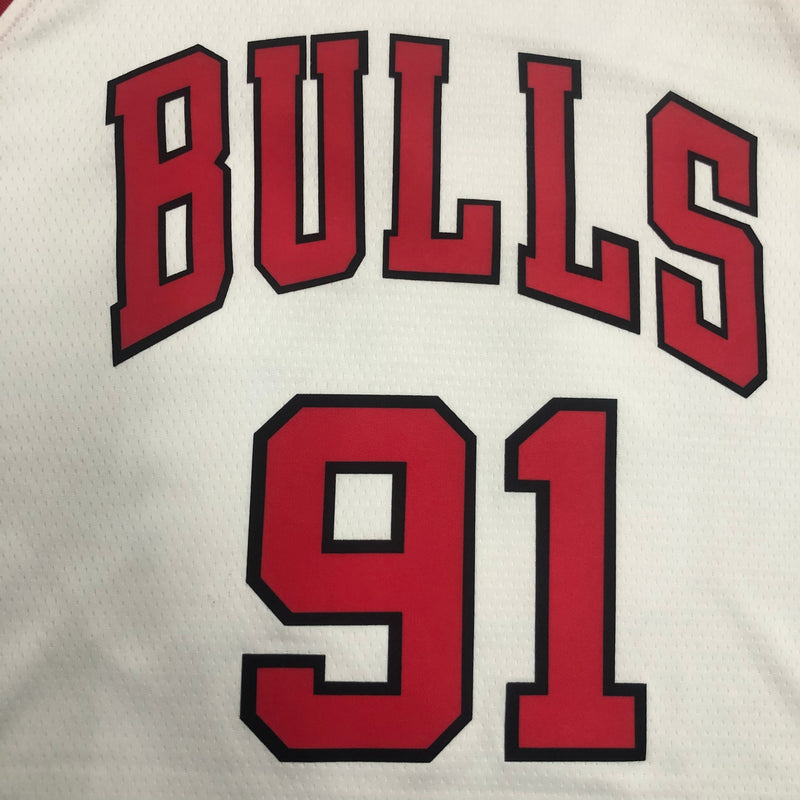 Regata Chicago Bulls Branca Swingman - Association Edition