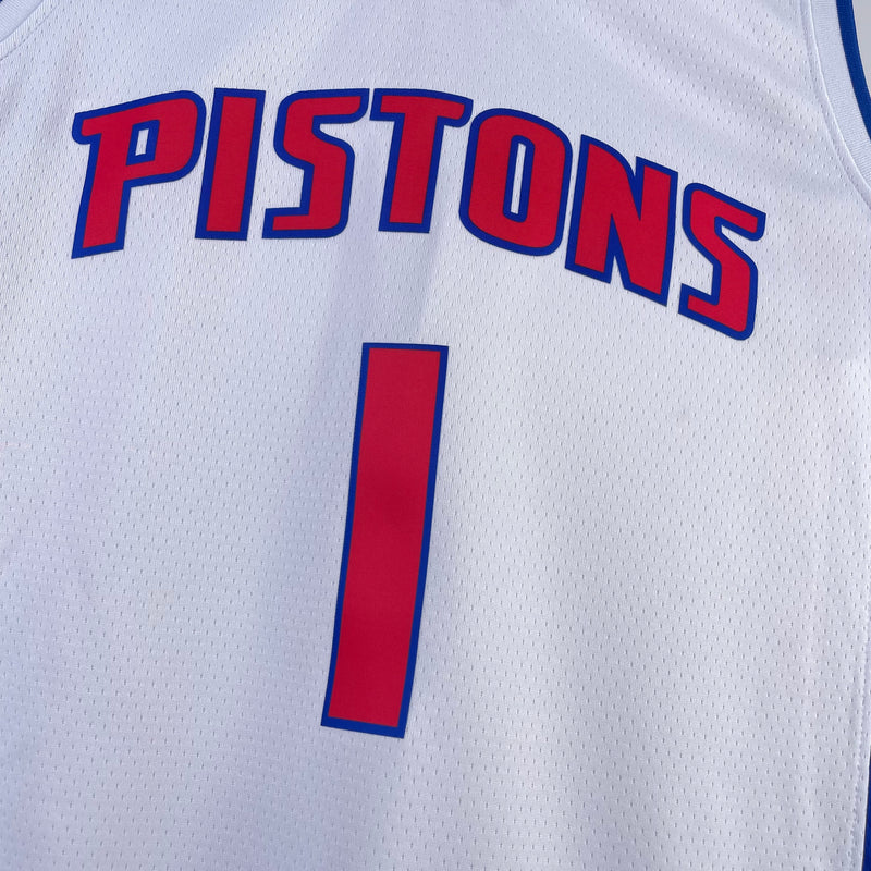 Regata Detroit Pistons Branca Swingman - Association Edition