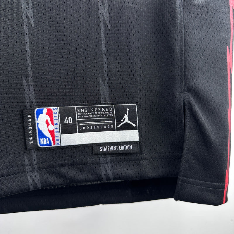 Regata Toronto Raptors Preta Swingman 2022/23 - Statement Edition