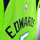 Regata Minnesota Timberwolves Verde limao 2020/21 Swingman - Statement Edition