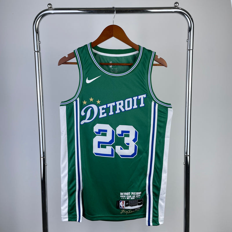 Regata Detroit Pistons Verde Swingman 2022/23 - City Edition