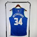 Regata Milwaukee Bucks Azul Swingman 2023/24 - City Edition