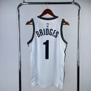 Regata Brooklyn Nets Branca 2020/21 Swingman - Association Edition