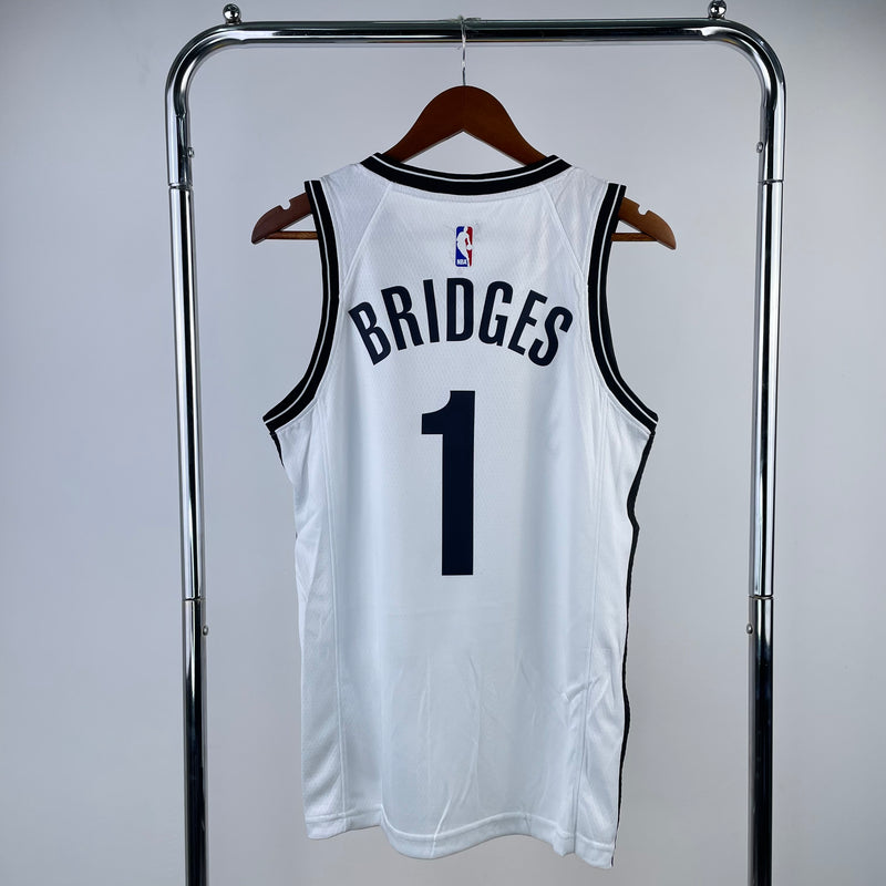 Regata Brooklyn Nets Branca 2020/21 Swingman - Association Edition