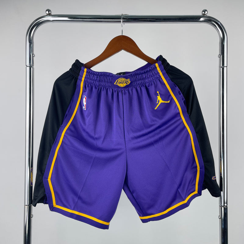 Bermuda Los Angeles Lakers Roxo 2023/24 - Statement Edition