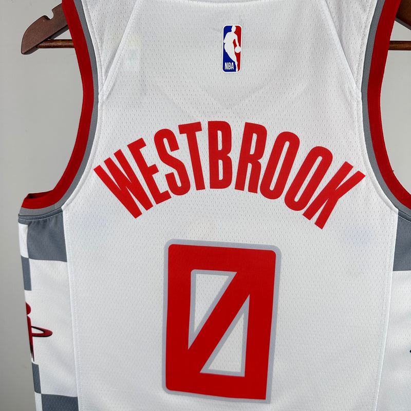 Regata Houston Rockets Branca Swingman 2019/20 - City Edition