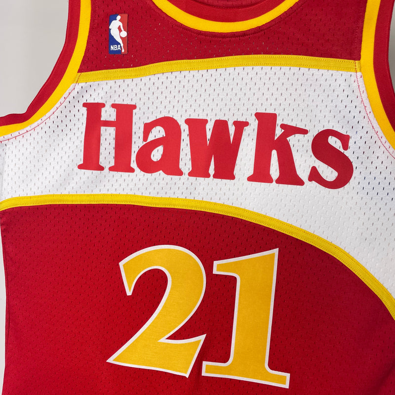 Regata Atlanta Hawks Dominique Wilkins 1986/87 - Hardwood Classics