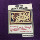 Regata Los Angeles Lakers Dennis Rodman Roxa 1998/99 - Harwood Classics
